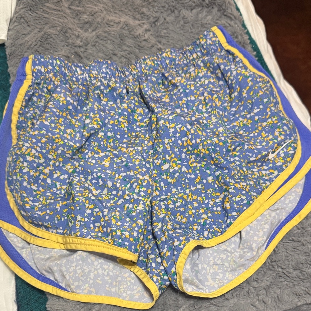 Floral Blue Women's Shorts Nike
